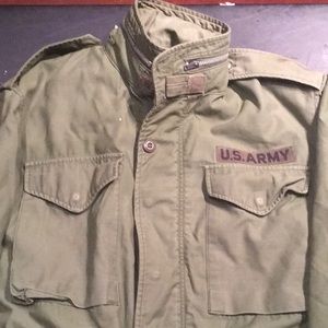 Vintage 1968 Vietnam Era M1965 Field Jacket